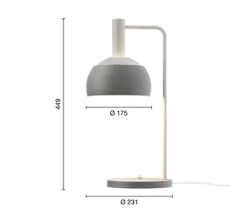 FJ Elements bordslampa Ø17,5 cm - Original grey - Louis Poulsen