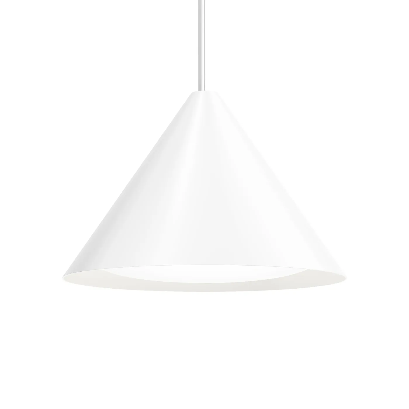 Keglen pendel Ø40 cm, Vit Louis Poulsen