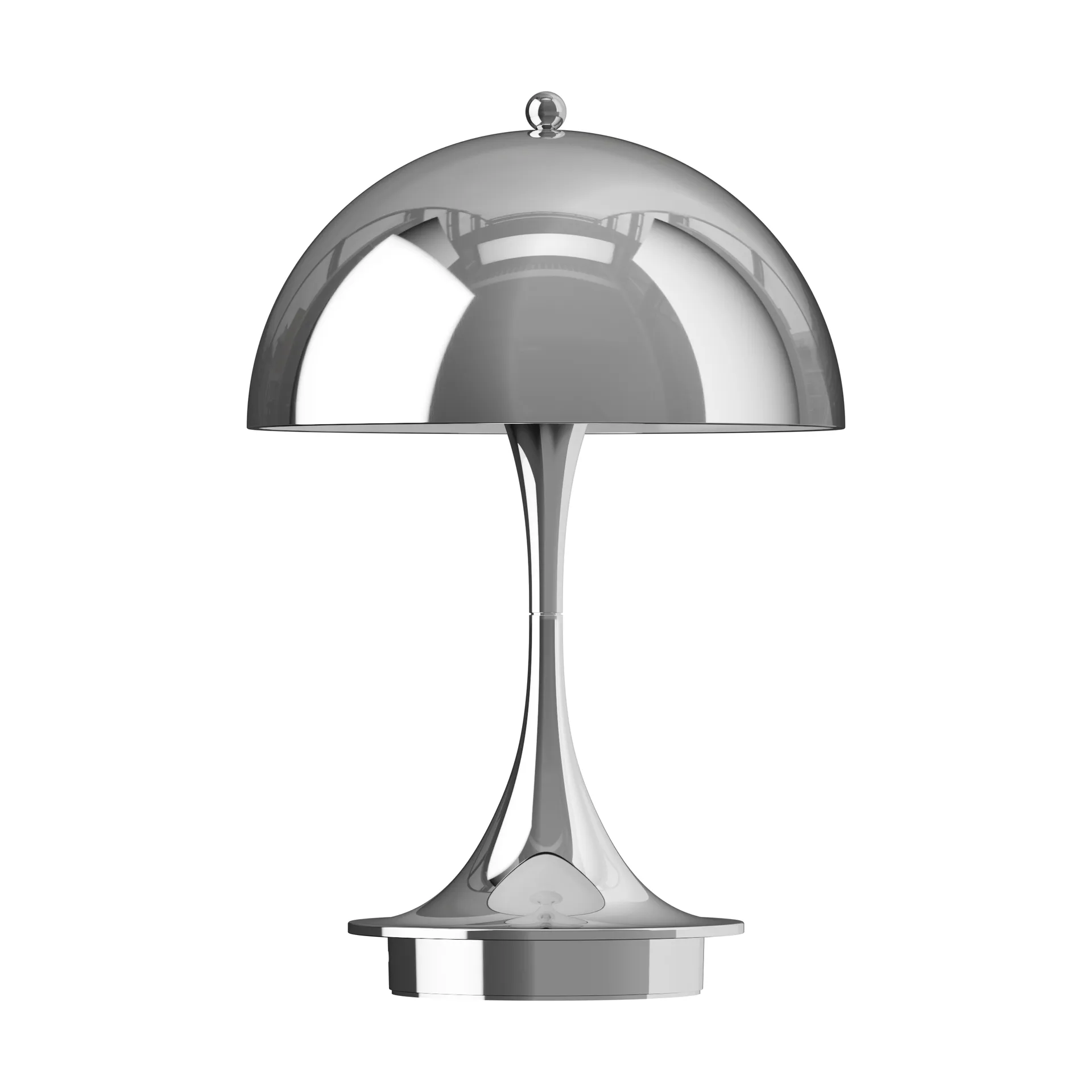 Panthella 160 Portable v3 bordslampa, Krom Louis Poulsen