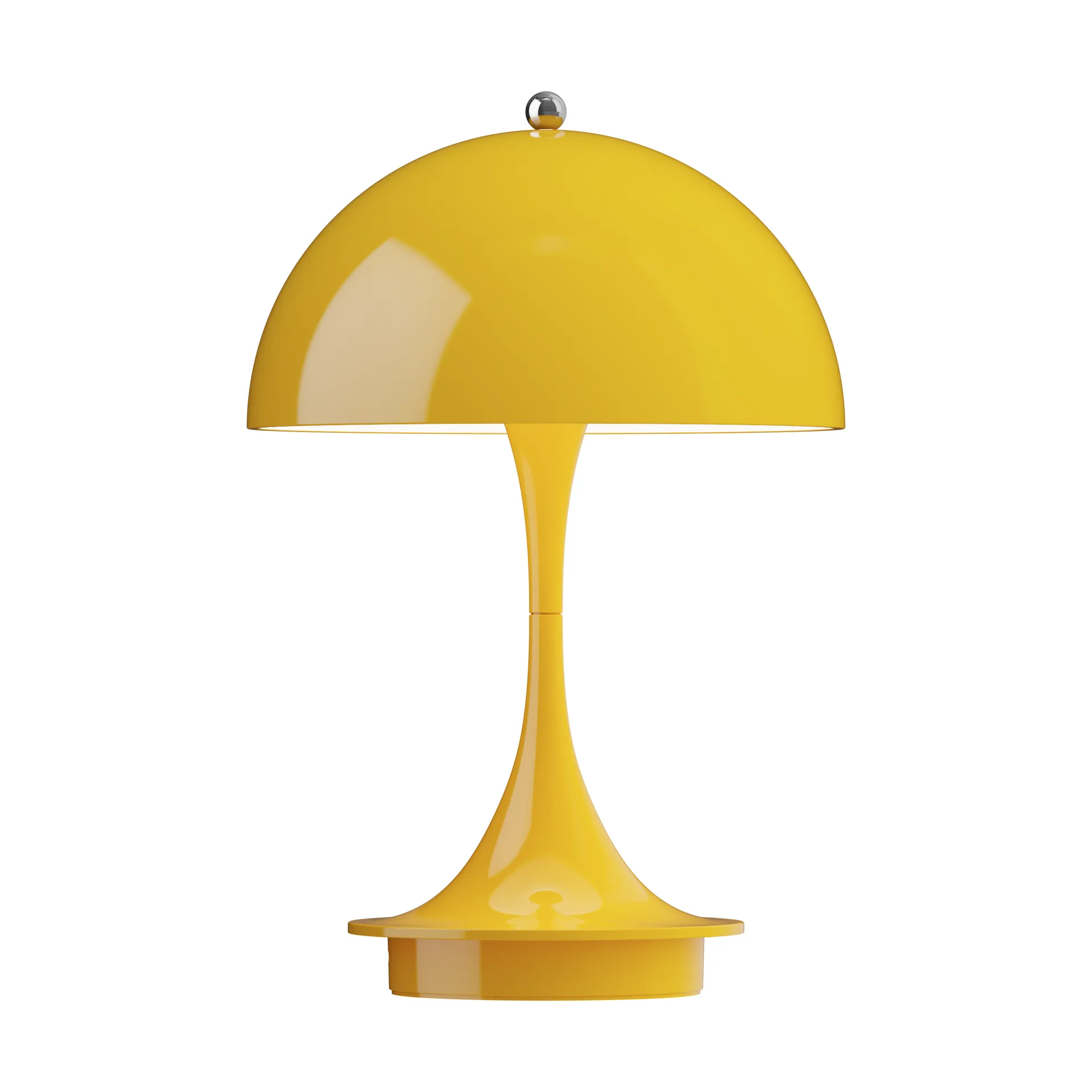 Panthella 160 Portable v3 bordslampa, Opaque yellow Louis Poulsen
