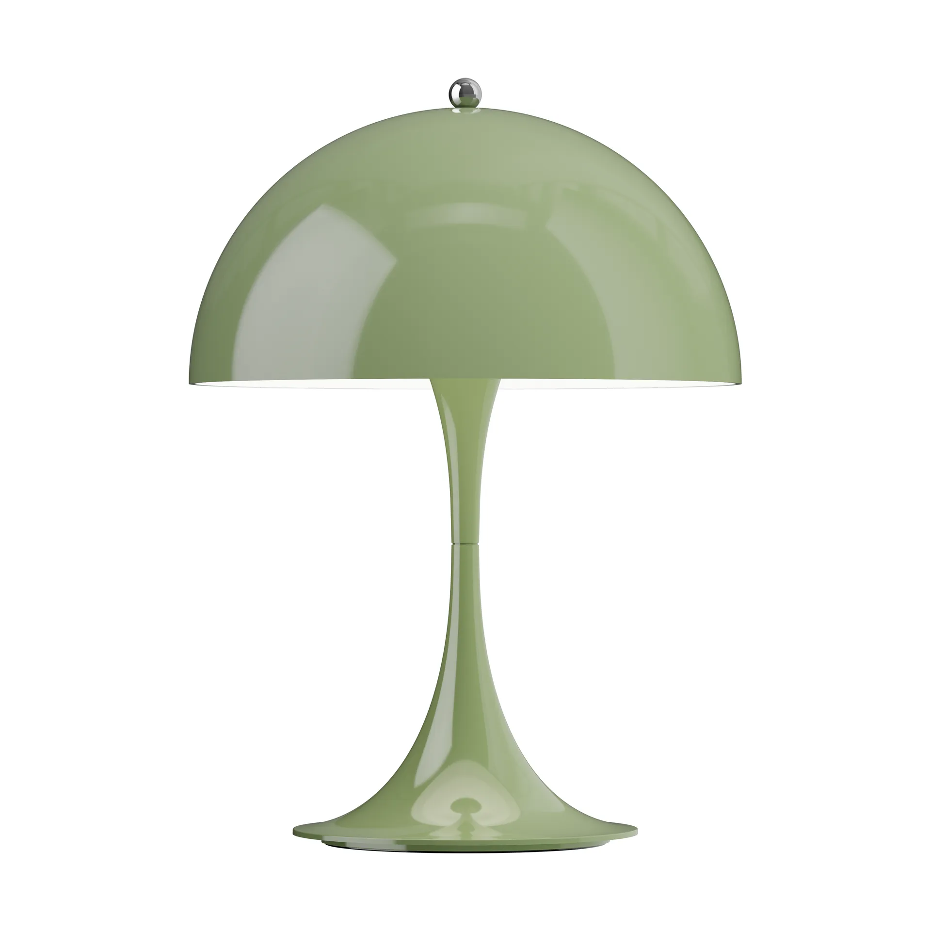 Panthella 250 portabel bordslampa V3, Opaque moss green Louis Poulsen