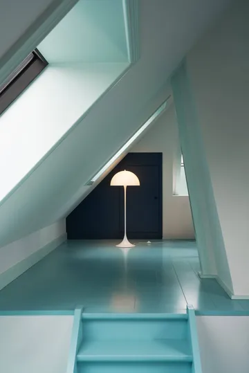 Panthella 400 golvlampa - Opal white - Louis Poulsen