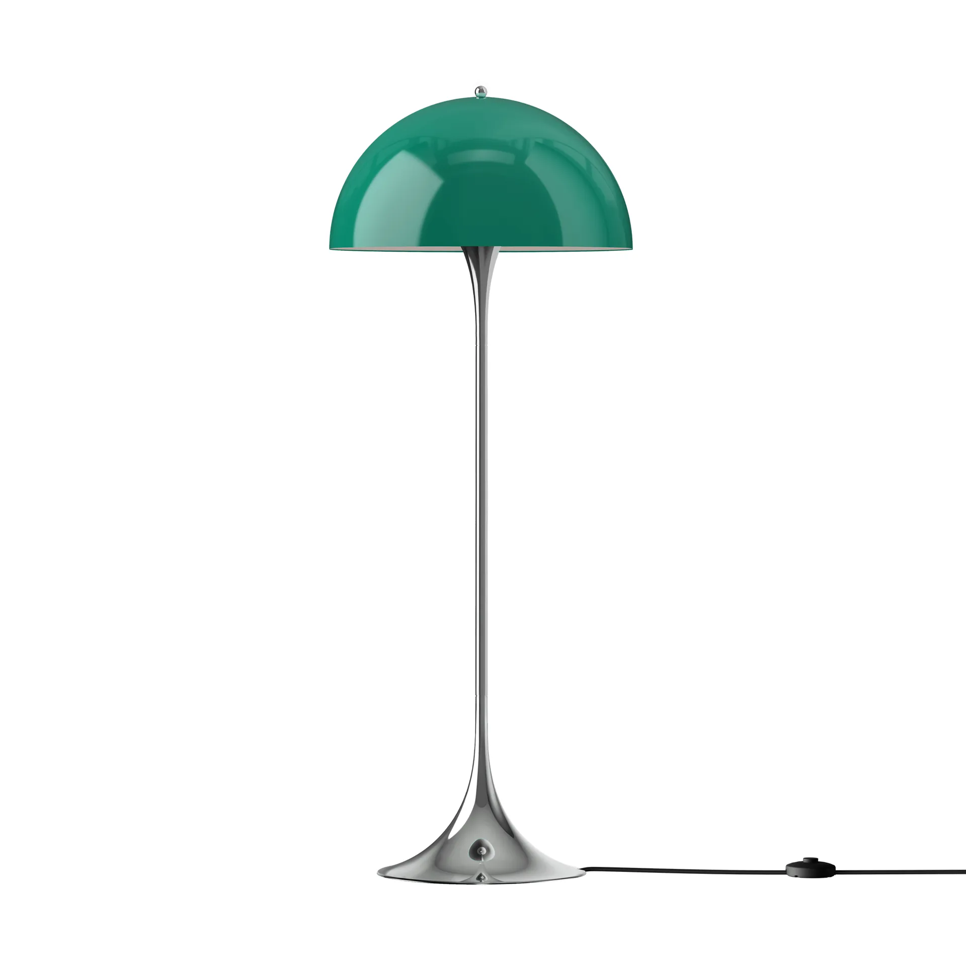 Panthella 500 golvlampa, Original opal green Louis Poulsen