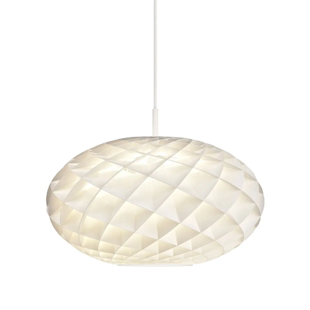 Patera Oval pendel, Vit Louis Poulsen