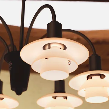 PH 1/1 Chandelier Centenary Edition ljuskrona - Brass-dusty terracotta, 6 armar - Louis Poulsen