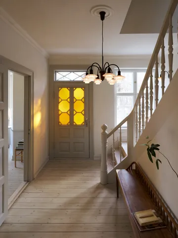 PH 1/1 Chandelier Centenary Edition ljuskrona - Brass-dusty terracotta, 6 armar - Louis Poulsen