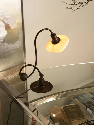 PH 1/1 Piano bordslampa - Dusty terracotta - Louis Poulsen