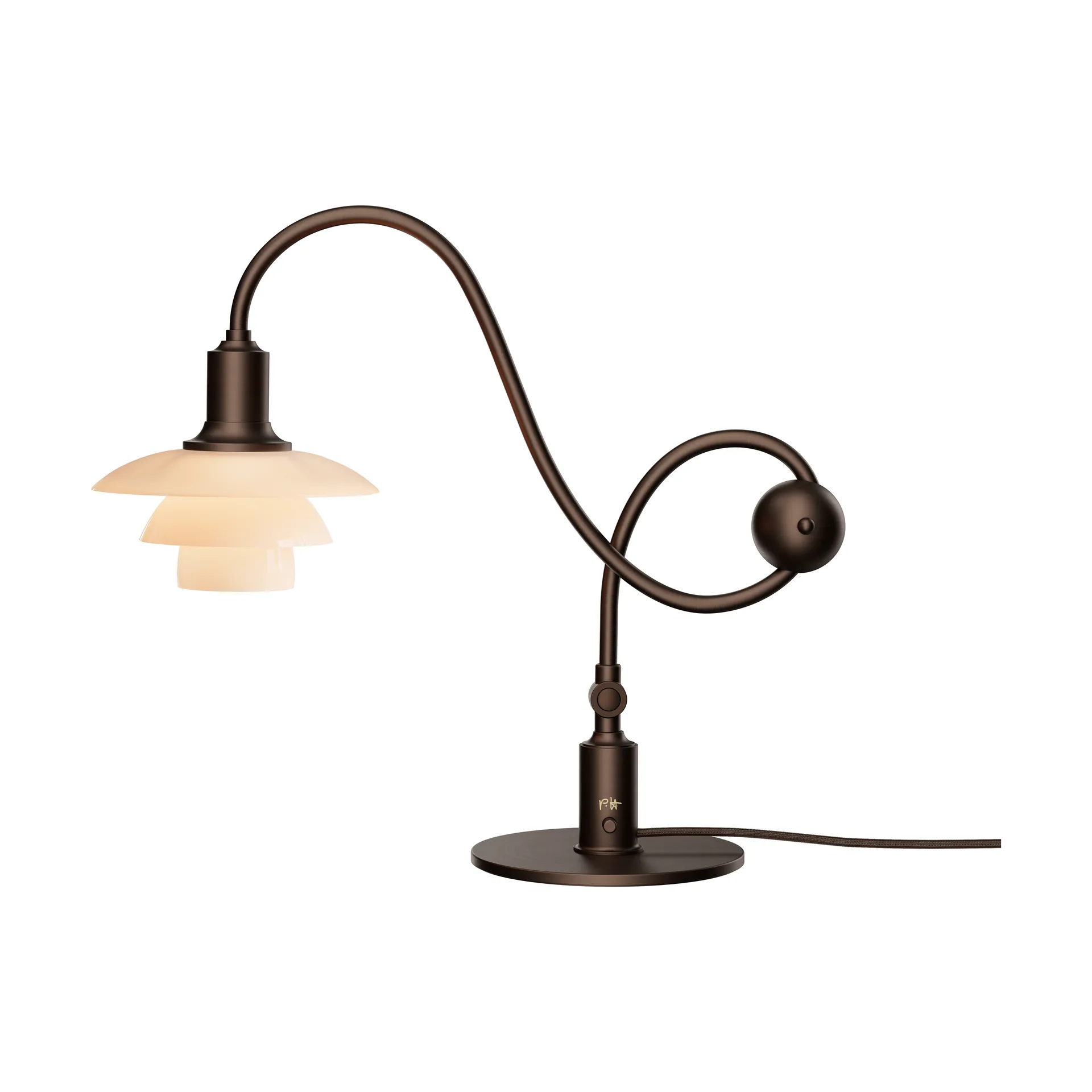 PH 1/1 Piano bordslampa limited edition, Dusty terracotta, 36.4 cm Louis Poulsen