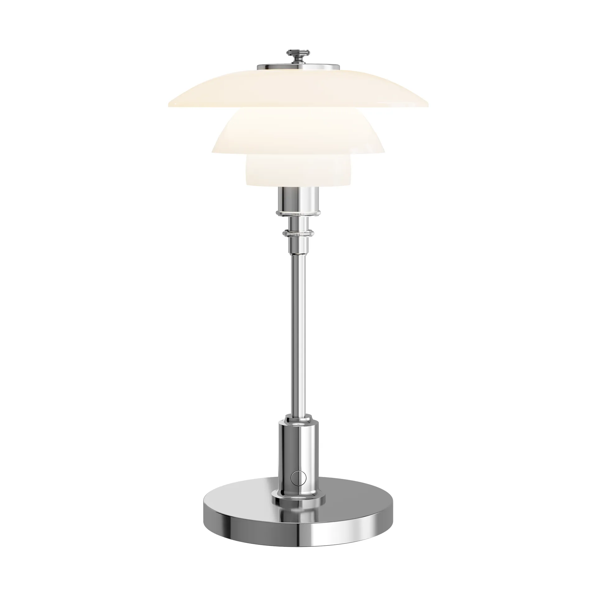 PH 1/1 portabel bordslampa, Krompläterad Louis Poulsen
