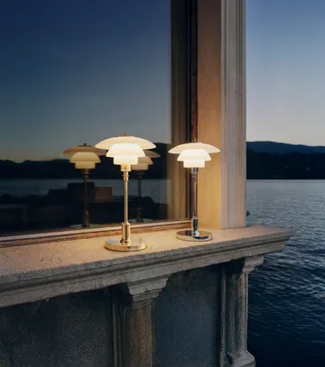 PH 1/1 portabel bordslampa - Krompläterad - Louis Poulsen