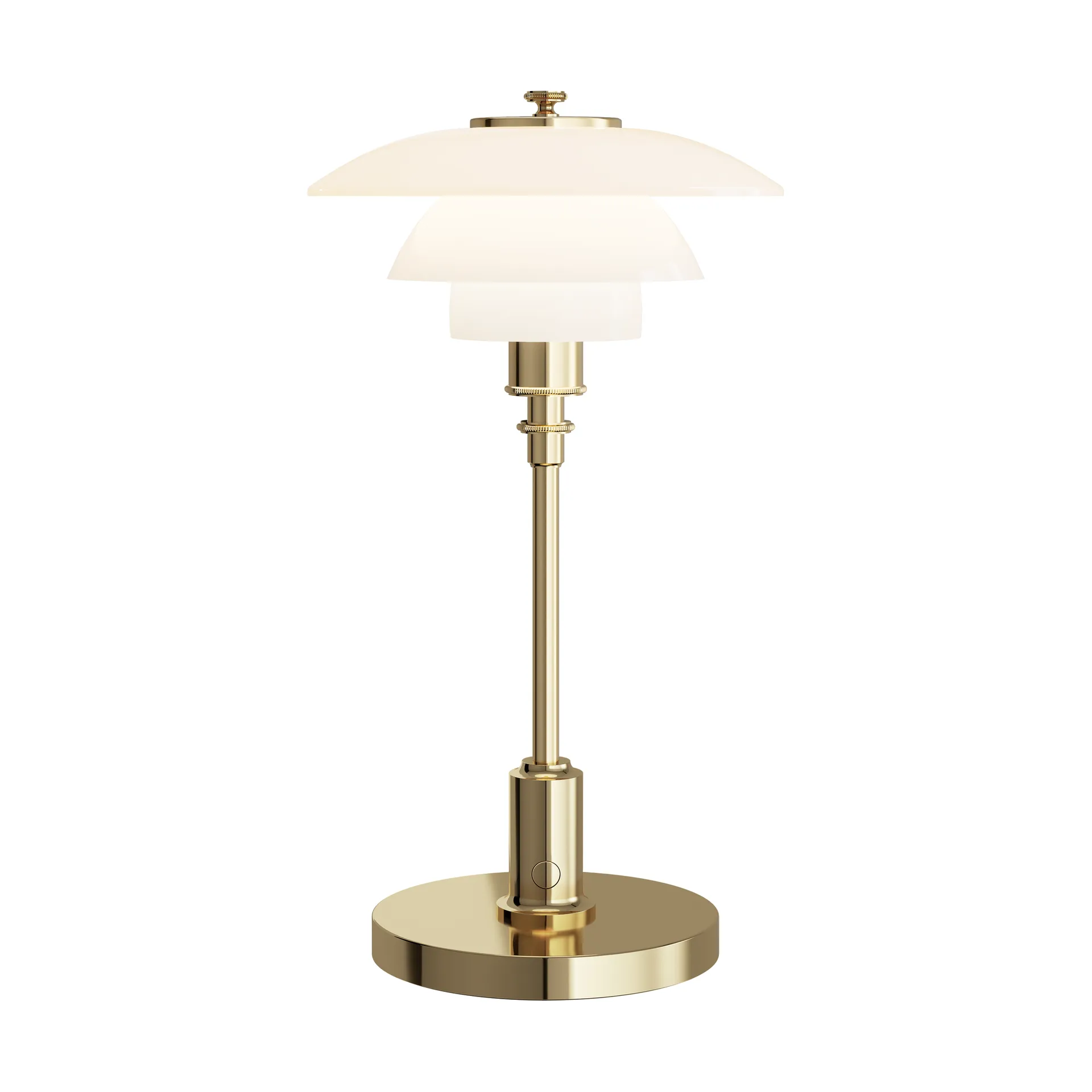 PH 1/1 portabel bordslampa, Mässingpläterad Louis Poulsen