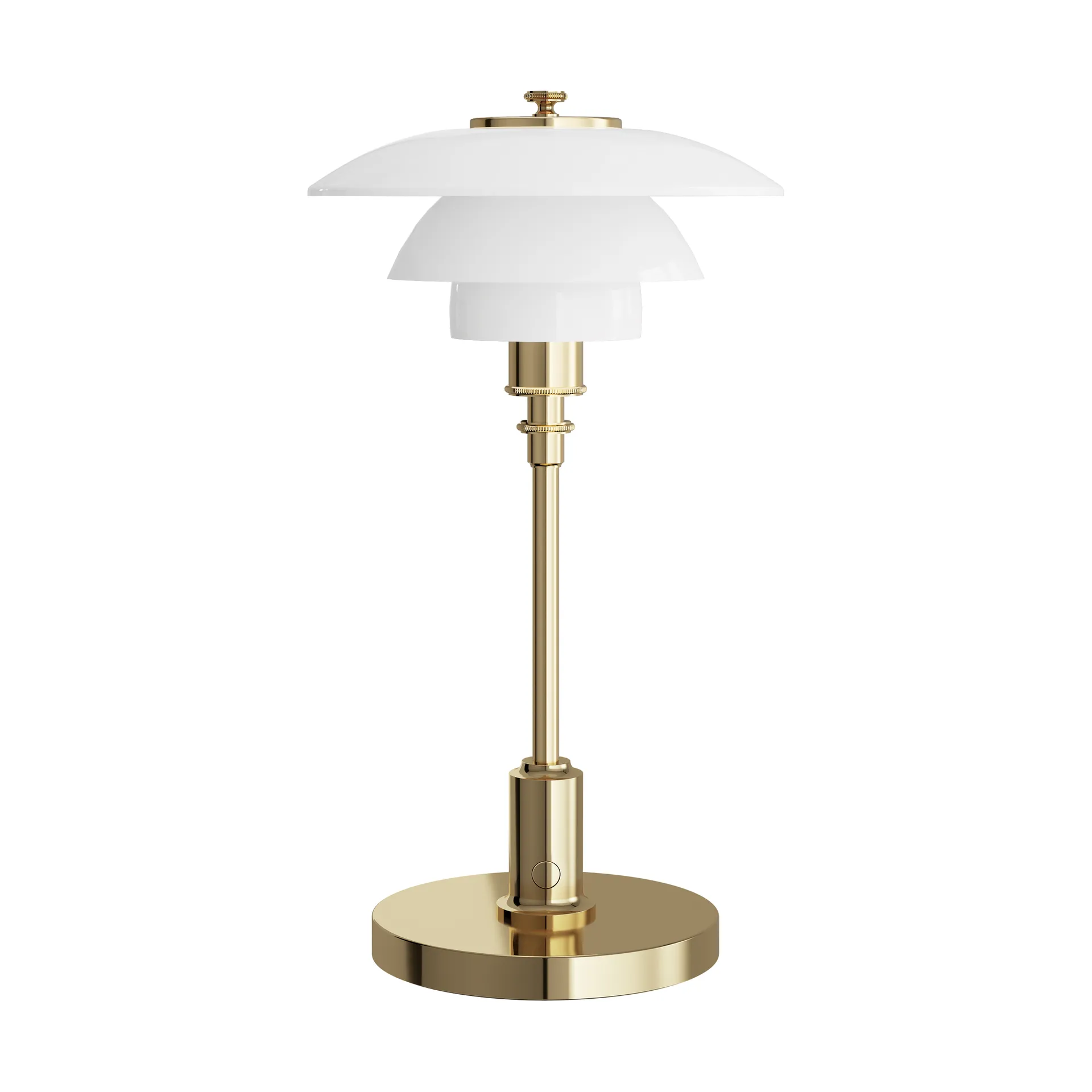 PH 1/1 portabel bordslampa, Mässingpläterad Louis Poulsen
