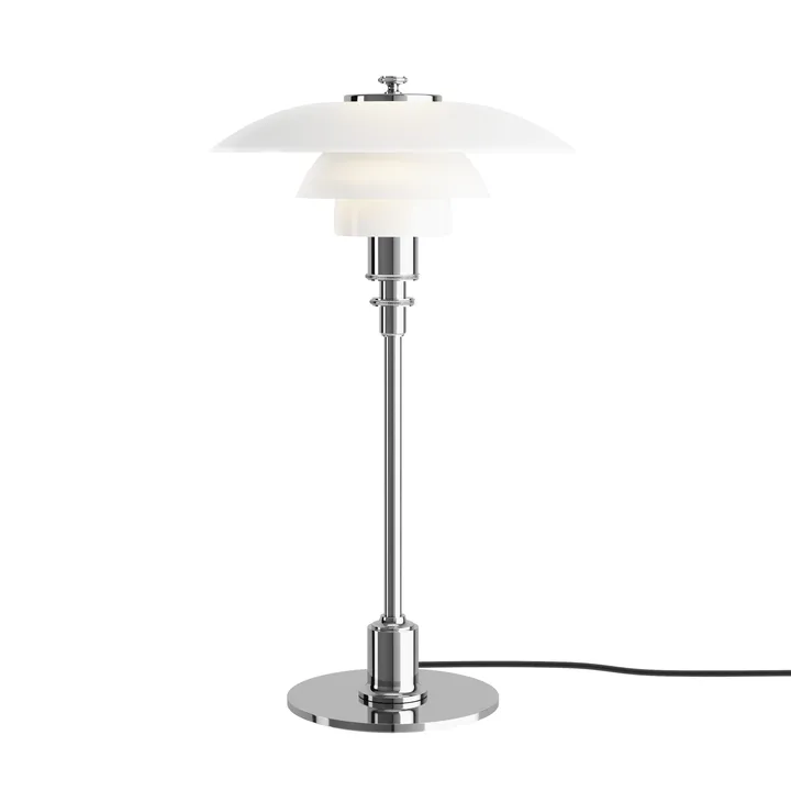 PH 2/1 bordslampa - Krom - Louis Poulsen