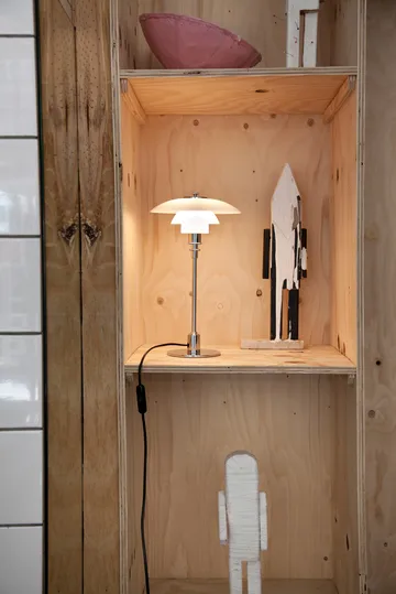 PH 2/1 bordslampa - Krom - Louis Poulsen