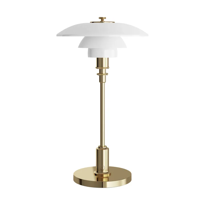 PH 2/1 Portable bordslampa - Brass - Louis Poulsen
