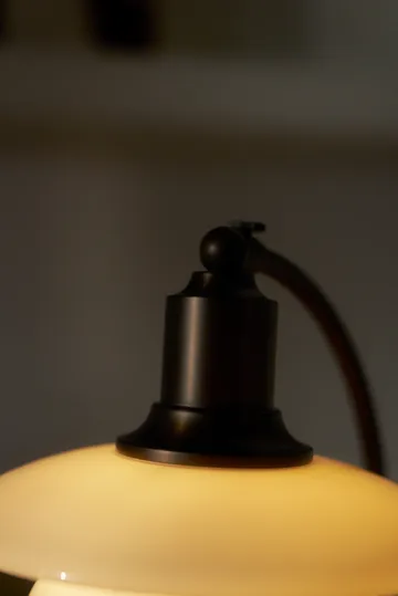 PH 2/2 Luna bordslampa - Aged brass-opalglas - Louis Poulsen