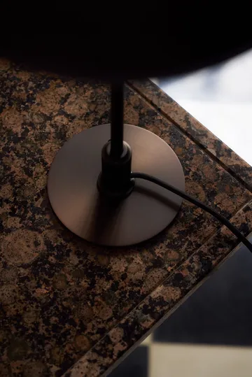 PH 3/2 Luna bordslampa - Aged brass-opalglas - Louis Poulsen