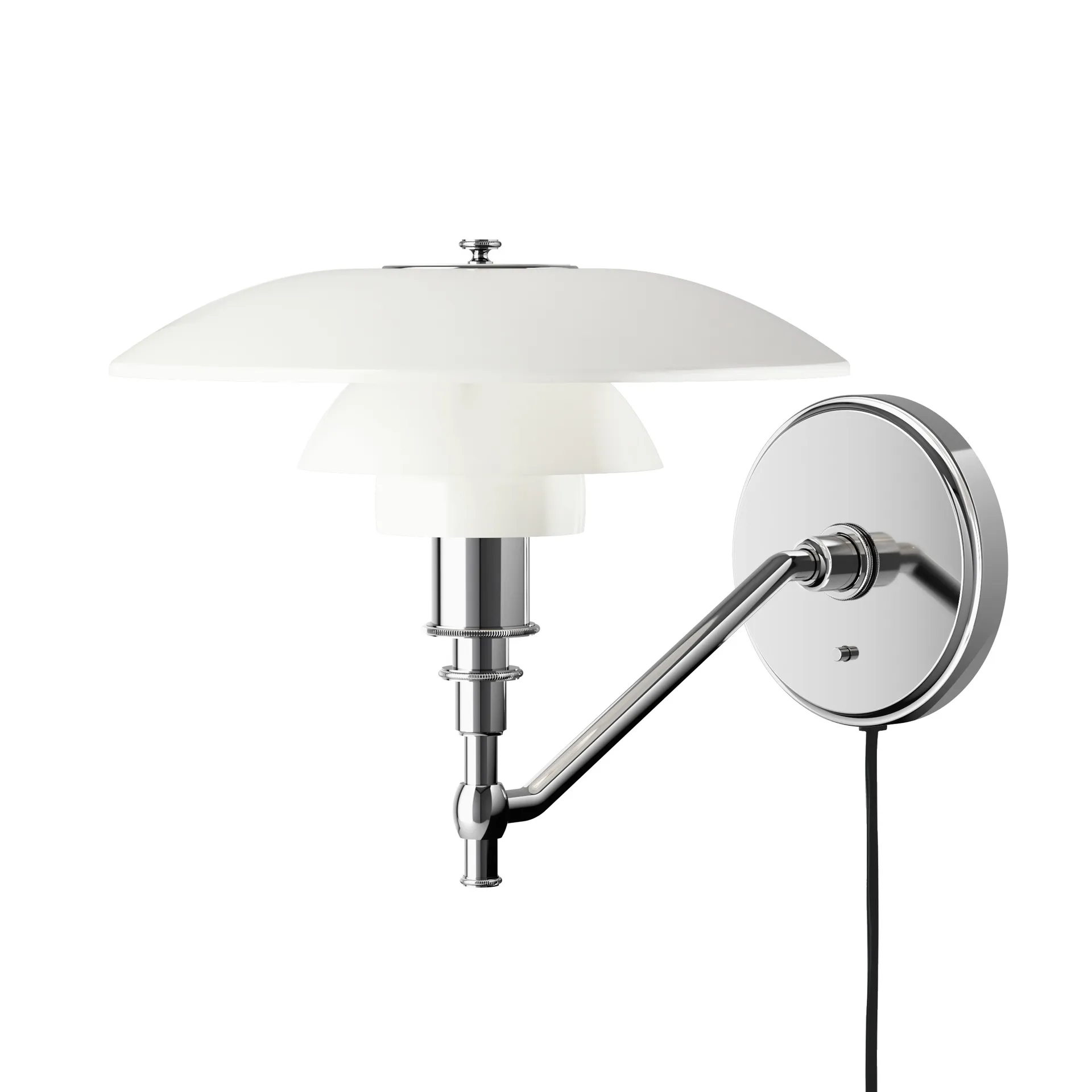 PH 3/2 vägglampa, Krom Louis Poulsen