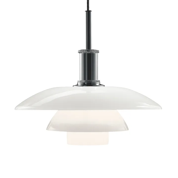 PH 4½-4 opalglas pendel - Krom - Louis Poulsen