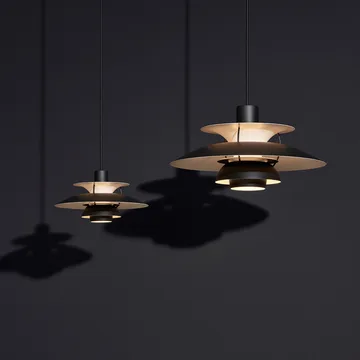 PH 5 pendel - Ø300, Monokrom svart - Louis Poulsen