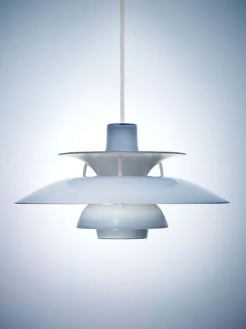PH 5 pendel - Ø320, Opal pale blue - Louis Poulsen