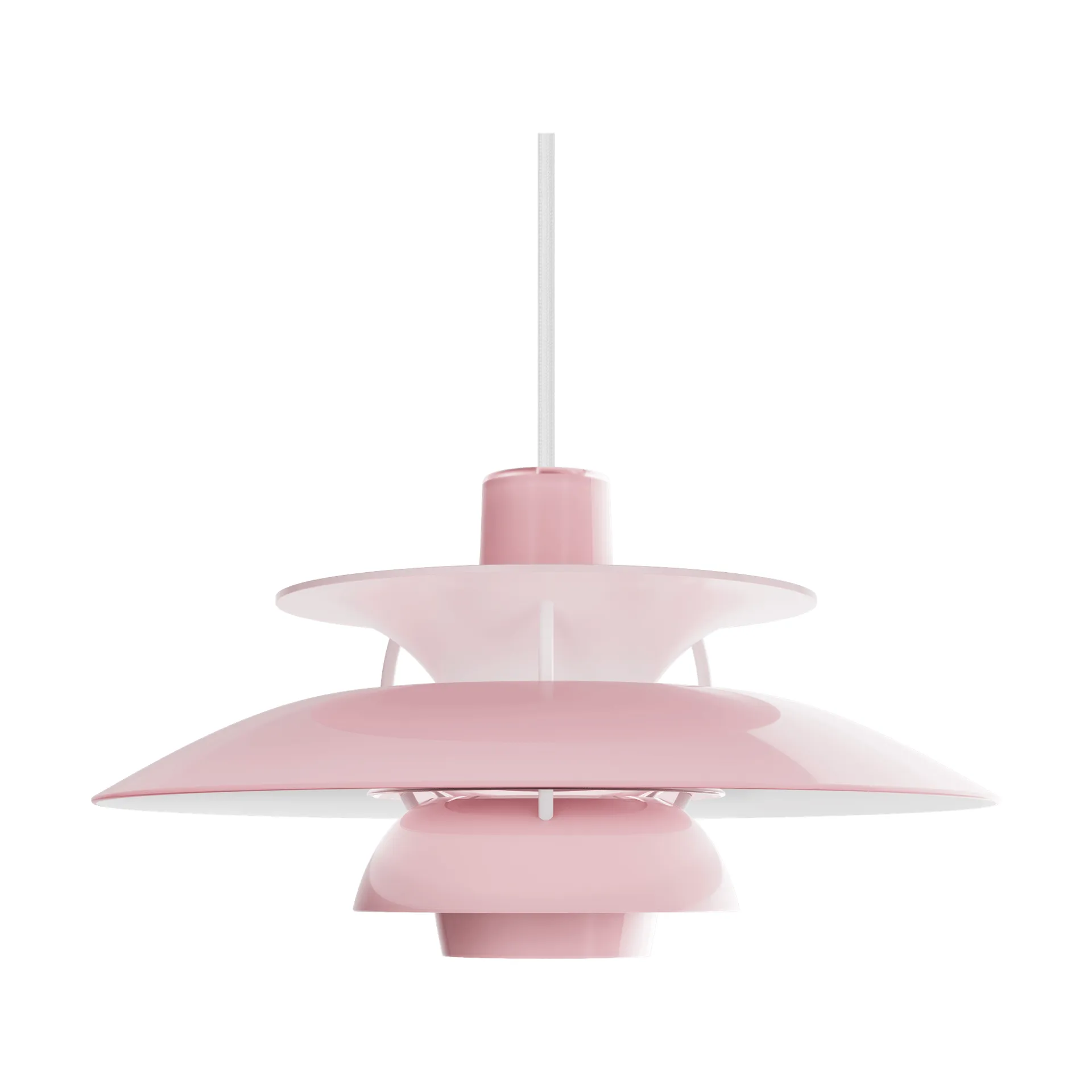 PH 5 pendel, Ø320, Opal pale rose Louis Poulsen