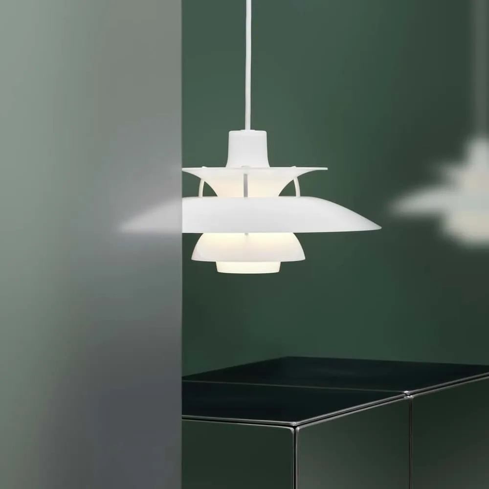 PH 5 pendel, Ø320, Opal white (vit) Louis Poulsen