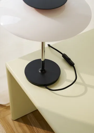 PH 80 bordslampa - Vit opal, krompläterad - Louis Poulsen