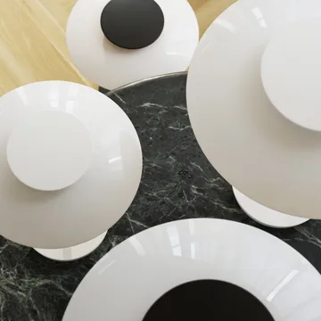 PH 80 bordslampa - Vit opal, krompläterad - Louis Poulsen