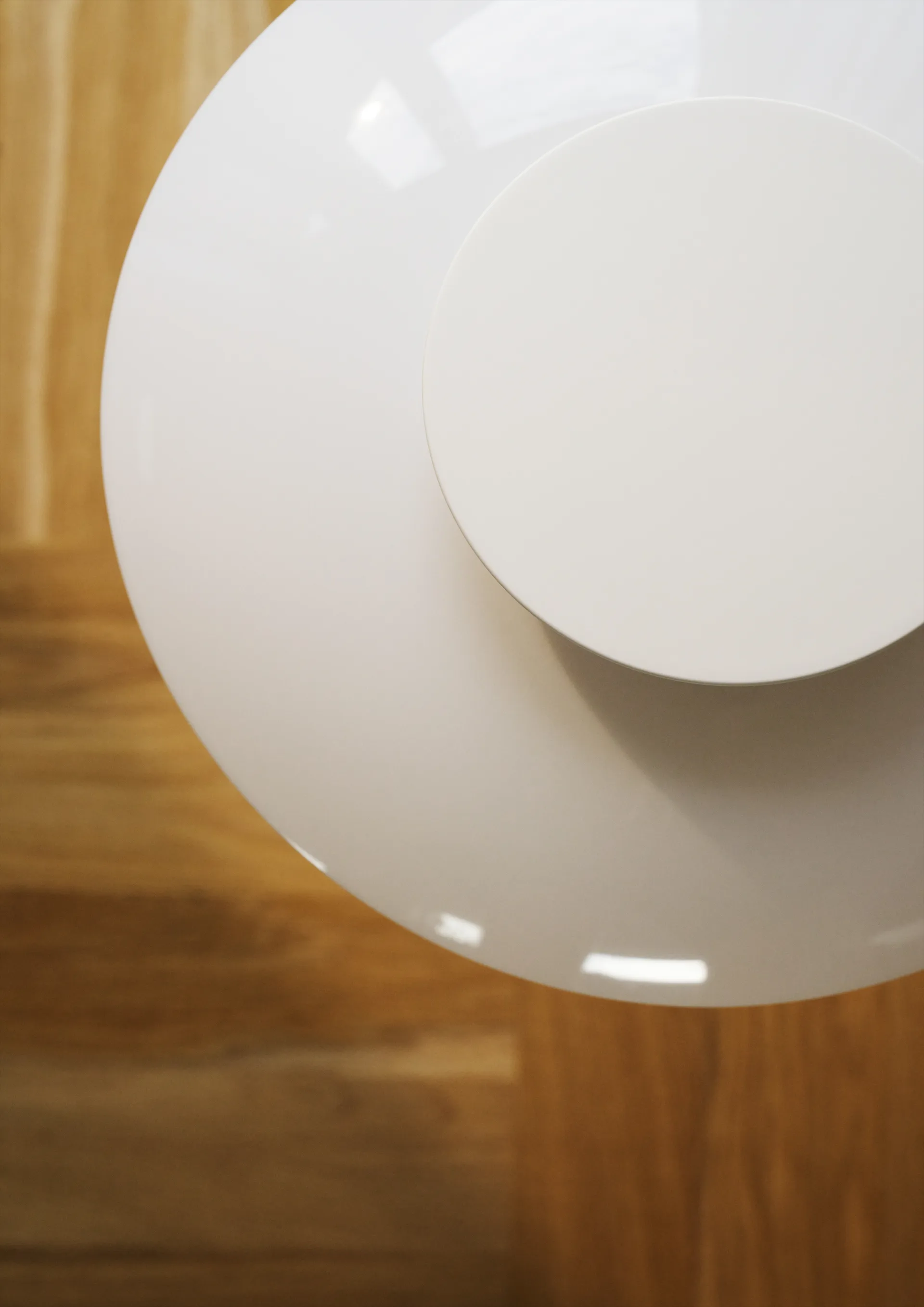 PH 80 bordslampa, Vit opal, vit Louis Poulsen
