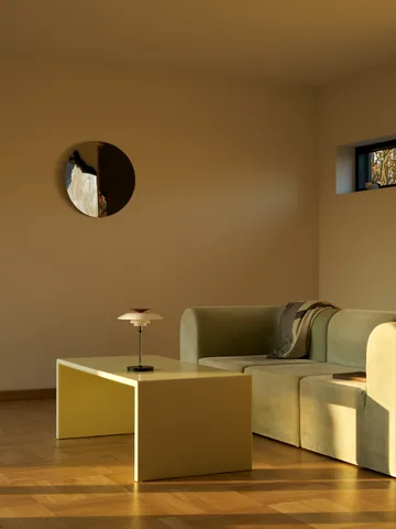 PH 80 portabel bordslampa - Vit opal, krompläterad - Louis Poulsen