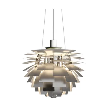 PH Artichoke Kotte pendel LED - Borstat stål, Ø48 cm - Louis Poulsen