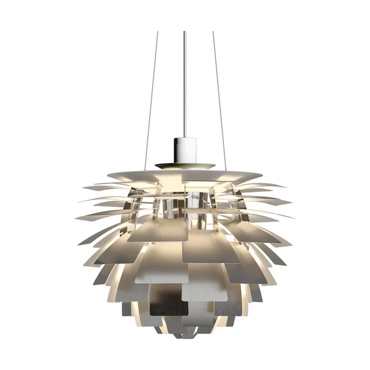PH Artichoke Kotte pendel LED - Borstat stål, Ø48 cm - Louis Poulsen