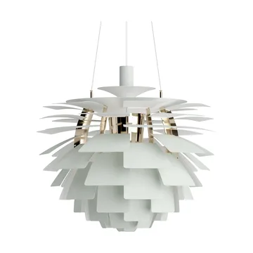 PH Artichoke pendel Ø60 cm - Dusty green-brass metallised - Louis Poulsen