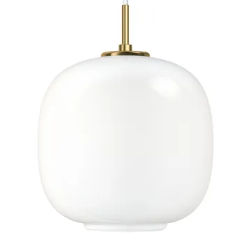 VL45 Radiohuspendel Ø25 cm - Brass-white opal glass - Louis Poulsen