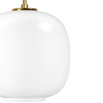 VL45 Radiohuspendel Ø25 cm - Brass-white opal glass - Louis Poulsen