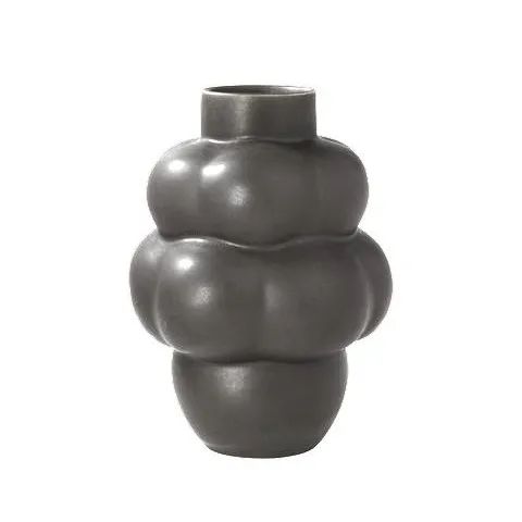 Balloon 04 vas keramik, Mud brown Louise Roe
