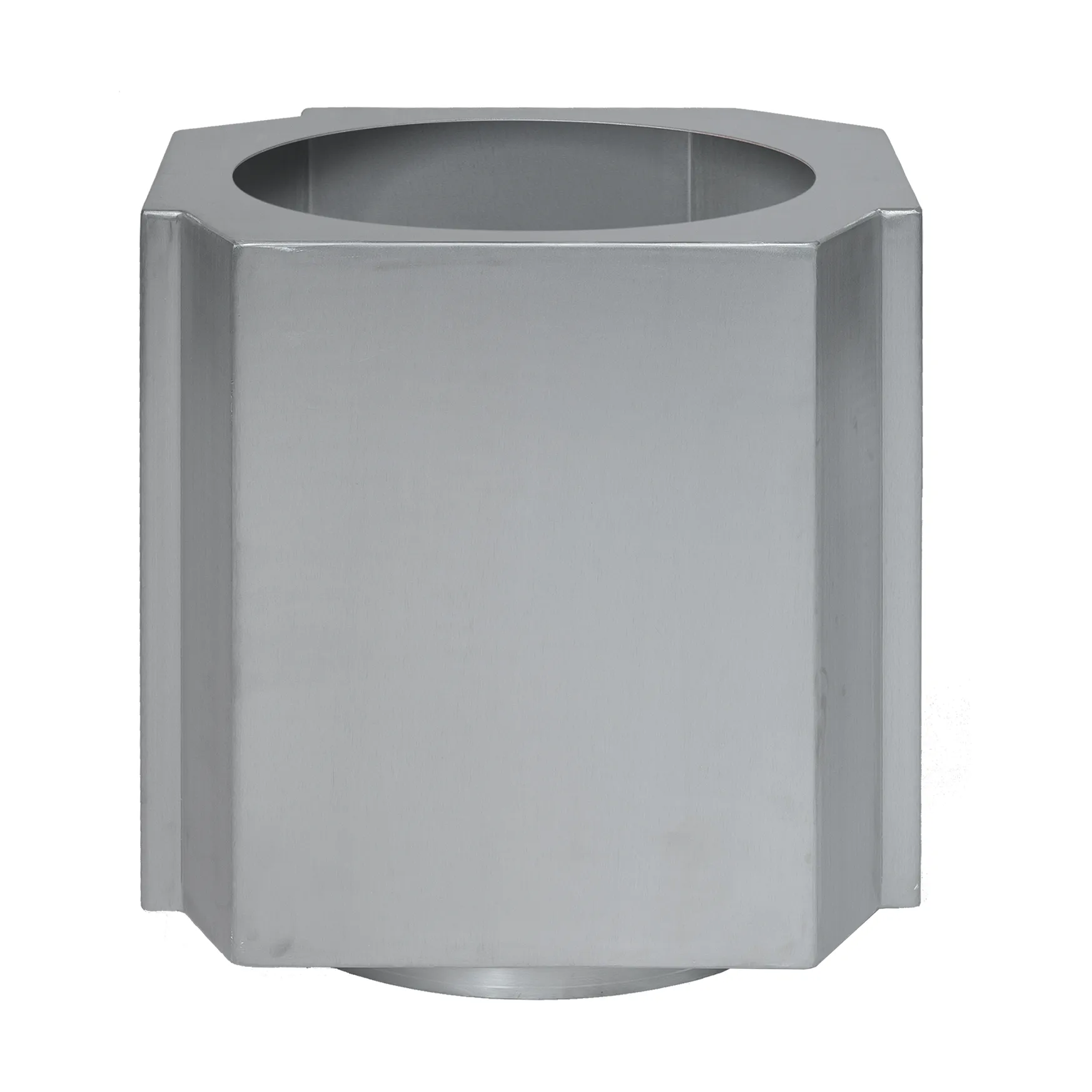 Funki kruka L 52 cm, Brushed Aluminium Louise Roe