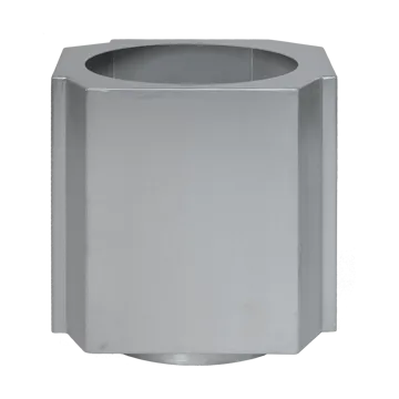 Funki kruka M 40 cm - Brushed Aluminium - Louise Roe