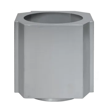Funki kruka XL 70 cm - Brushed Aluminium - Louise Roe