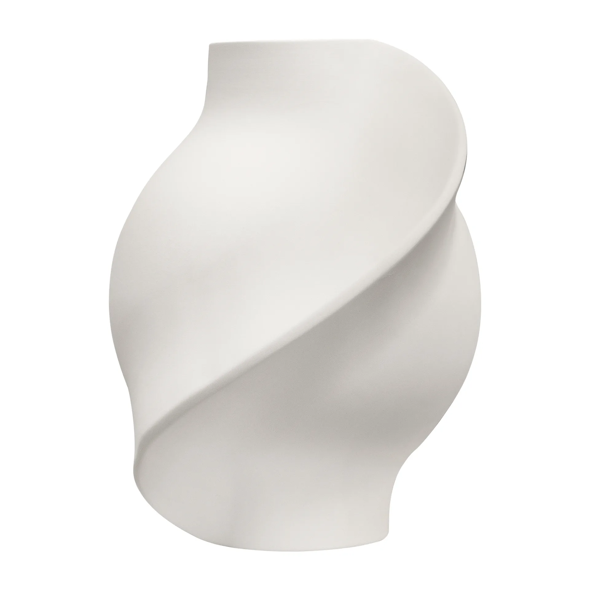 Pirout vas 01 22 cm, Raw White Louise Roe