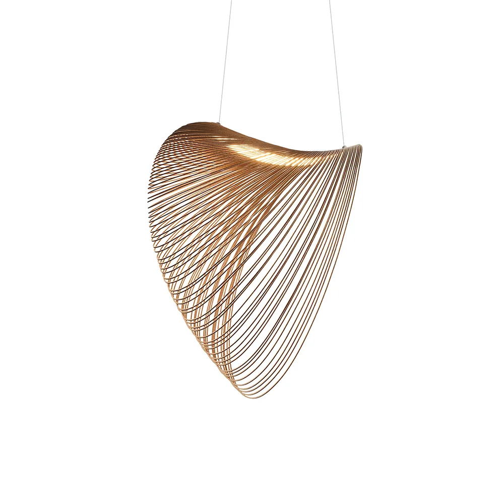 Illan pendel, birch, ø80cm Luceplan