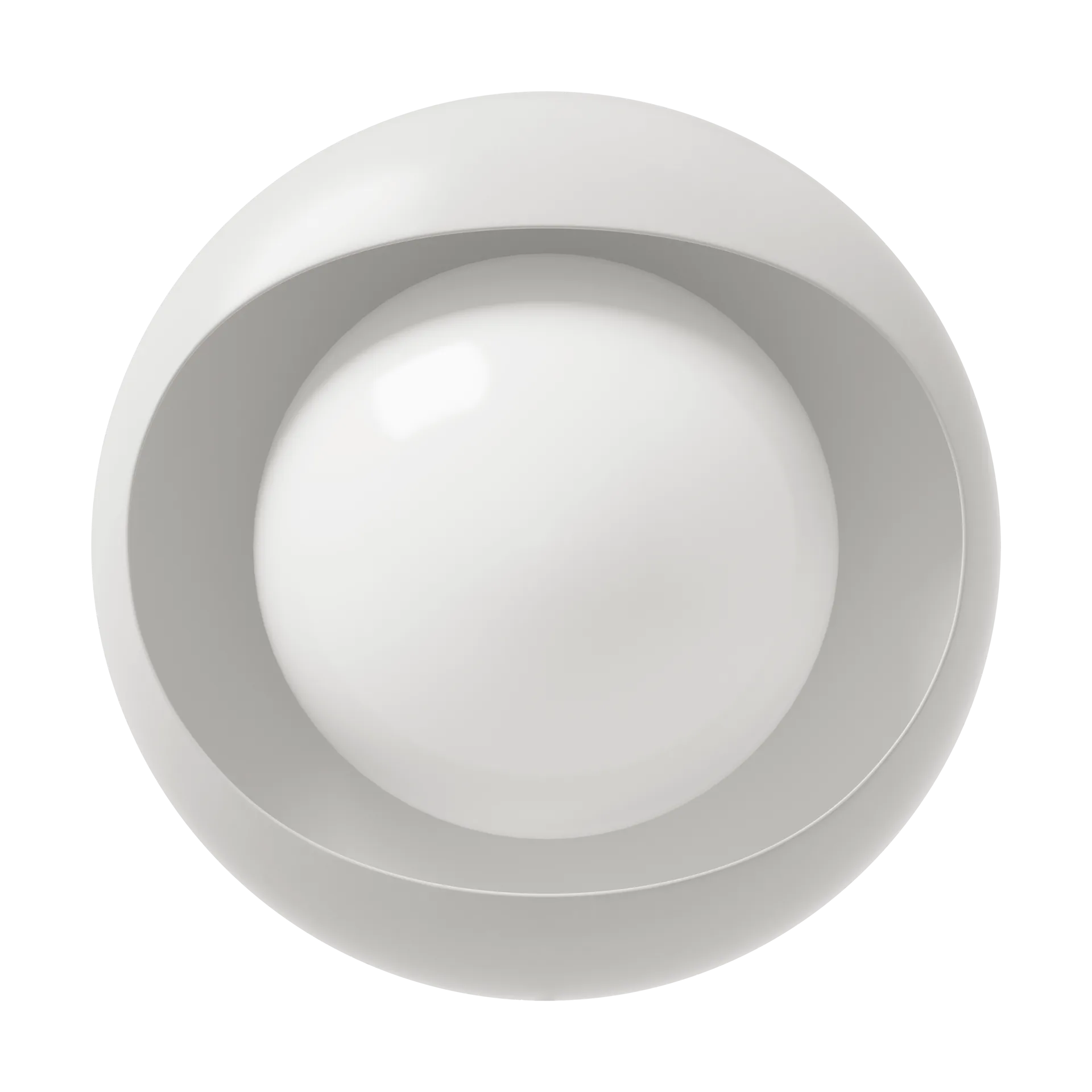 Cornea 220 vägglampa, White LYFA