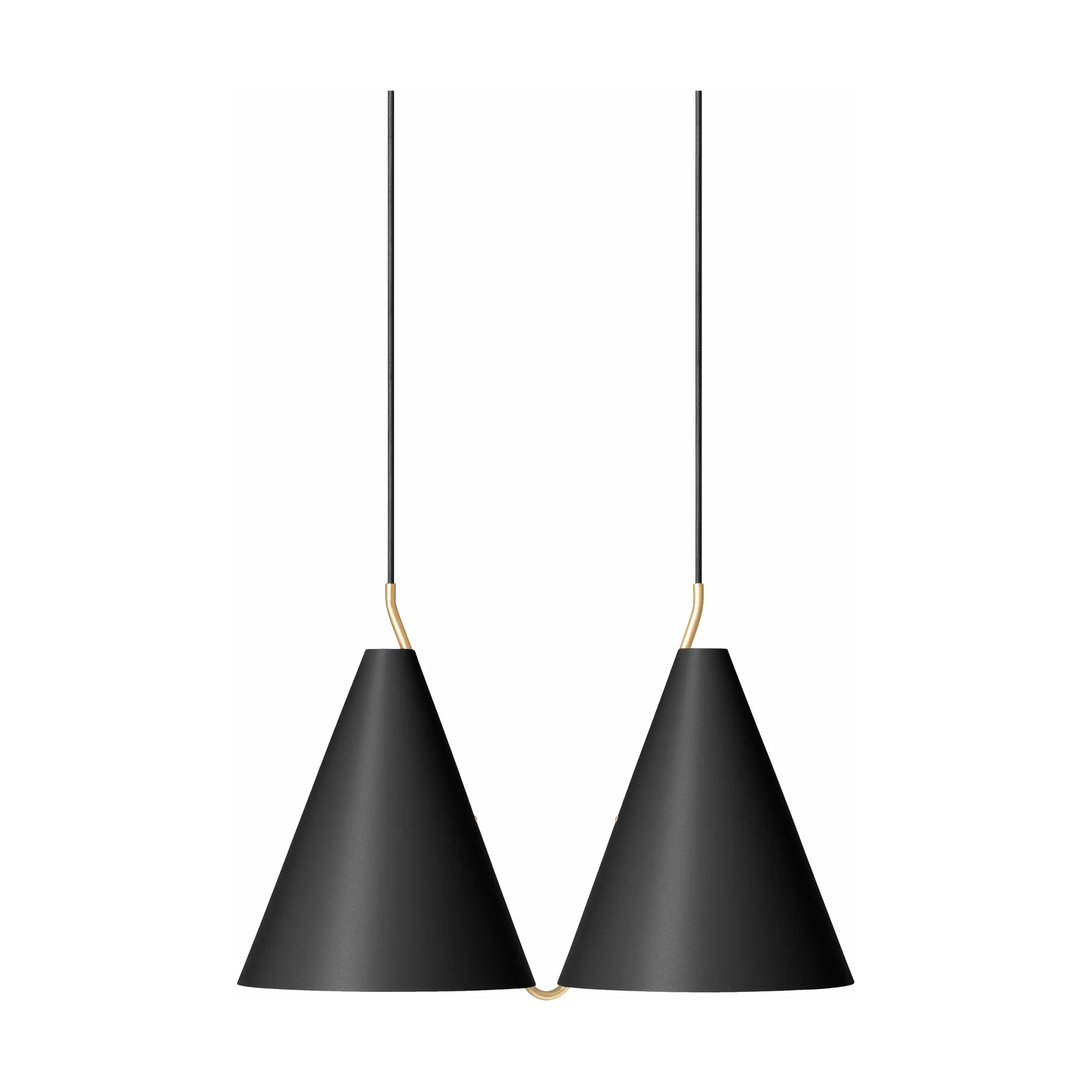 Mosaik II Side by Side 250 pendel, Black LYFA