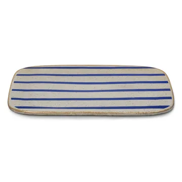 DAN-ILD remsa serveringsfat 27x27 cm - Blå - Lyngby Porcelæn