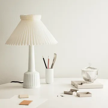 Esben klint bordslampa - vit, h.65 cm - Lyngby Porcelæn