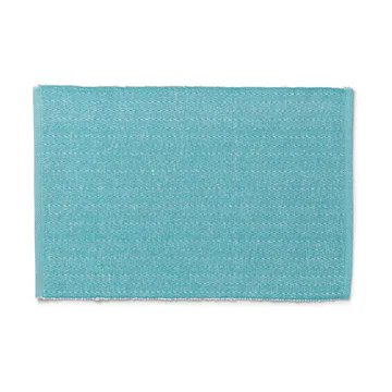Herringbone bordstablett 30x43 cm - Turkos - Lyngby Porcelæn