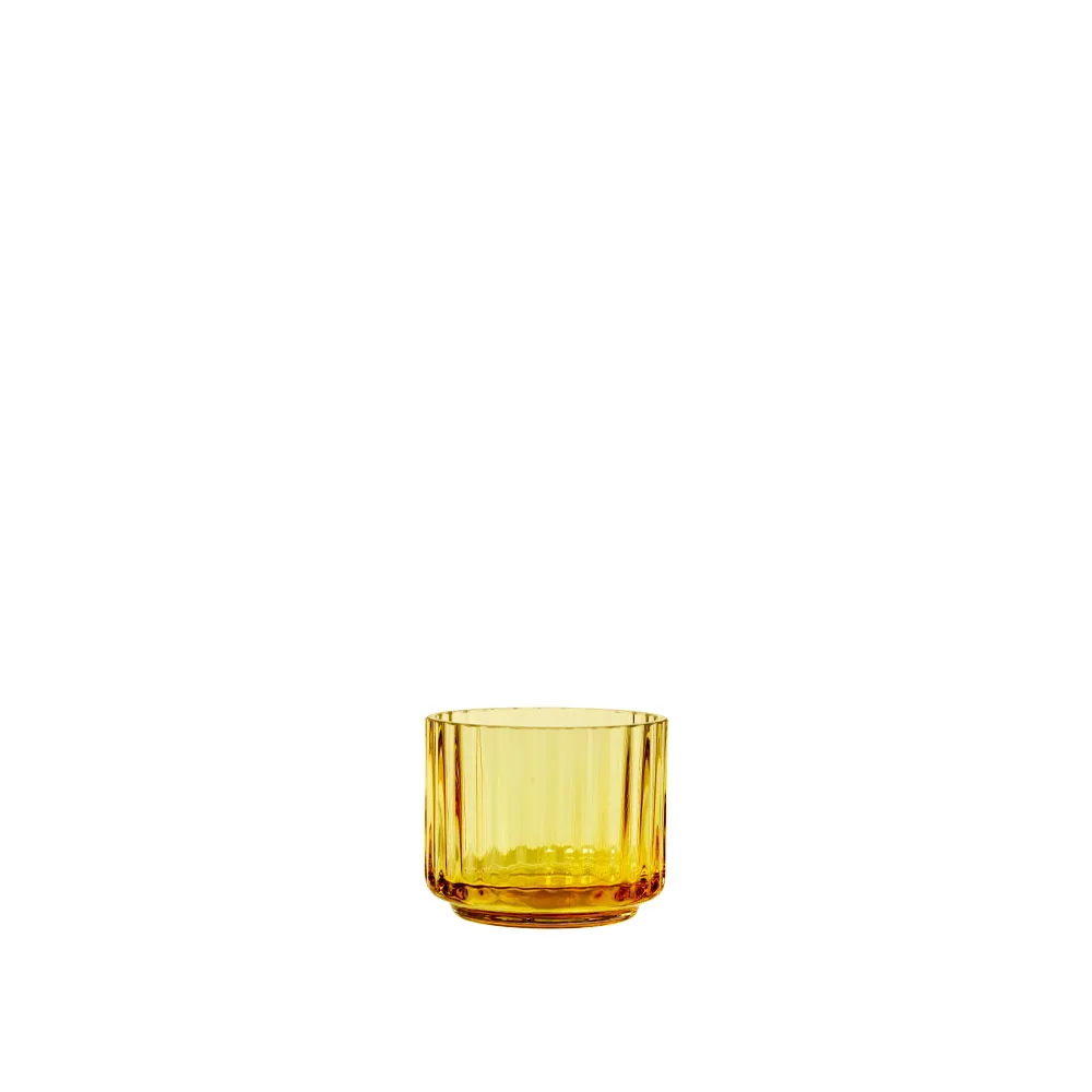 Lyngby Ljuslykta, amber Lyngby Porcelæn