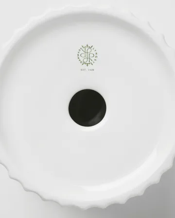 Lyngby Tura blockljusstake Ø11,5 cm - Vit - Lyngby Porcelæn