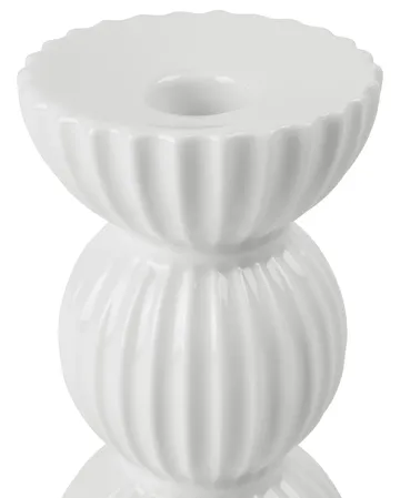 Lyngby Tura Ljusstake 14 cm - Vit - Lyngby Porcelæn